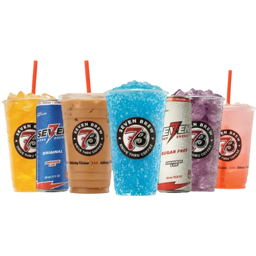 7 brew menu all drinks image